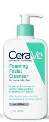 Harmon Face Values Cerave® foaming facial cleanser offer