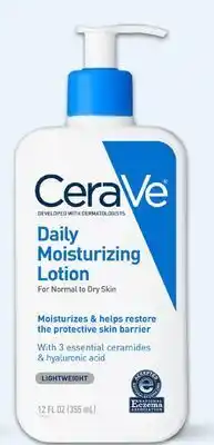 Harmon Face Values Cerave® daily moisturizing lotion offer