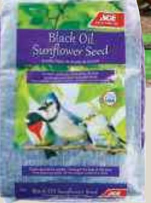 Ace Hardware Ace® black oil sunlower seed, 20 lb. offer