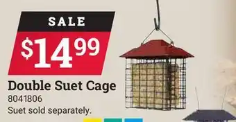 Ace Hardware Double suet cage offer