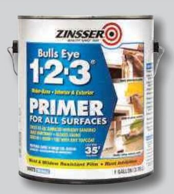 Ace Hardware Gallon zinsser® bulls eye 1-2-3® primer offer