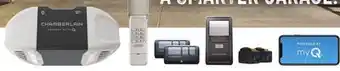 Ace Hardware Chamberlain® myq® 1/2 hp chain drive smart garage door opener offer