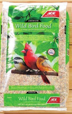 Ace Hardware Ace® 40 lb. wild bird food or 20 lb. black oil sunflower seed offer