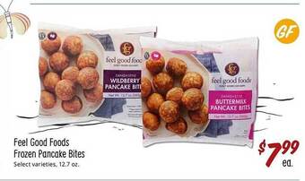 Sprouts Farmers Market Feel good foods frozen pancake bites offer