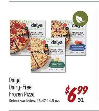 Sprouts Farmers Market Daiya dairy-free frozen pizza offer