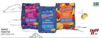 Sprouts Farmers Market Wyman's frozen fruit offer