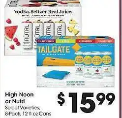 Kroger High noon or nutri offer
