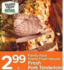 Edwards Food Giant Fresh pork tenderloin offer
