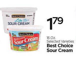 Edwards Food Giant Best choice sour cream offer