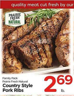 Edwards Food Giant Country style pork ribs offer