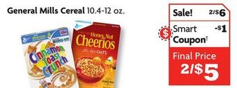 Family Dollar General mills cereal offer