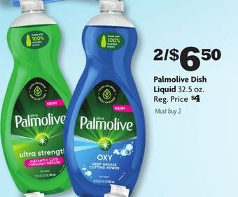 Family Dollar Palmolive dish liquid offer