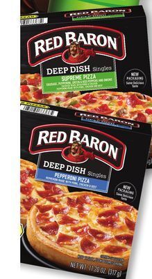 Family Dollar Red baron deep dish singles offer