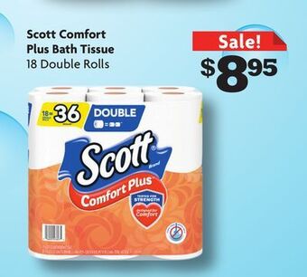 Family Dollar Scott comfort plus bath tissue offer