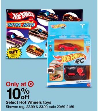 Target Select hot wheels toys offer
