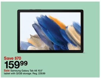 Target Samsung galaxy tab a8 10.5" tablet with offer