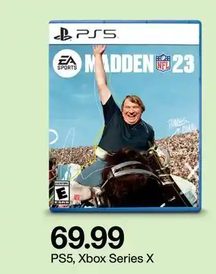 Target Ea sports madden nfl 23 ps5 offer