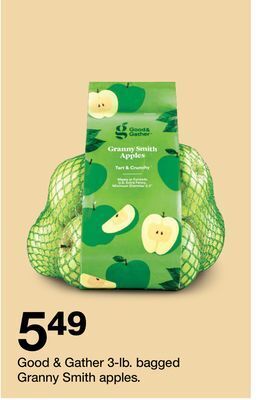 Target Good & gather 3-lb. bagged granny smith apples offer