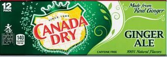 Target Canada dry 12-pk. soda. offer