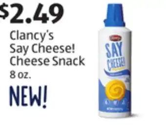 Aldi Clancy's say cheese! cheese snack offer