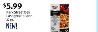 Aldi Park street deli lasagna italiano offer