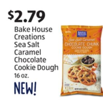 Aldi Bake house creations sea salt caramel chocolate cookie dough offer