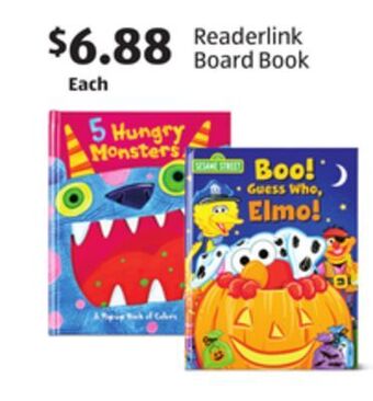 Aldi Readerlink board book offer