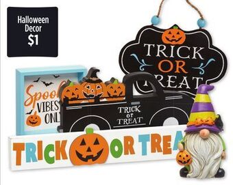 Dollar General Halloween decor offer