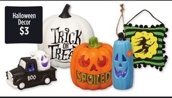 Dollar General Halloween decor offer
