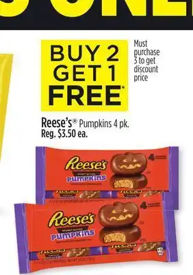 Dollar General Reese's® pumpkins offer