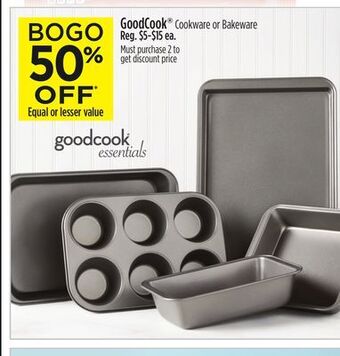 Dollar General Goodcook cookware or bakeware offer