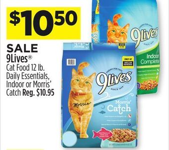 Dollar General 9lives cat food offer