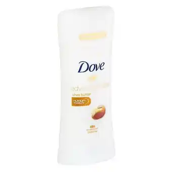 Raley's Dove anti-perspirant & deodorant, shea butter offer