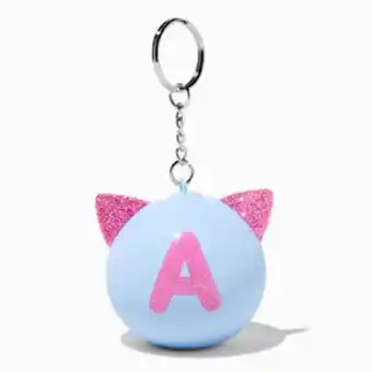Claire's Initial cat ears stress ball keychain - a offer