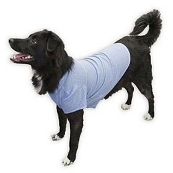 Kohl's Woof blue woven shirt for dogs offer