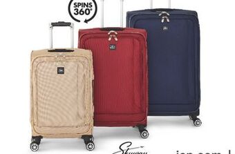 JC Penney Skyway chesapeake 4.0 20" softside luggage offer