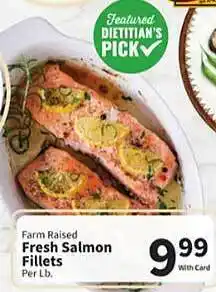 Food City Fresh salmon fillets offer