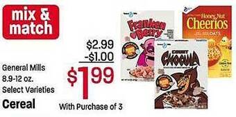 Maceys Cereal offer