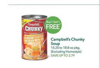 Publix Campbell's chunky soup offer
