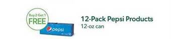 Publix 12-pack pepsi products offer