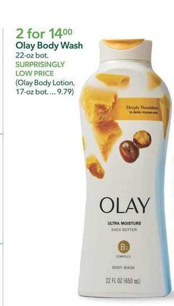 Publix Olay body wash offer