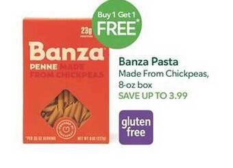 Publix Banza pasta offer