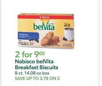 Publix Nabisco belvita breakfast biscuits offer