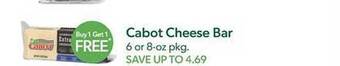 Publix Cabot cheese bar offer