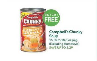 Publix Campbell's chunky soup offer