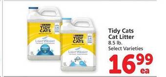 Safeway Tidy cats cat litter offer