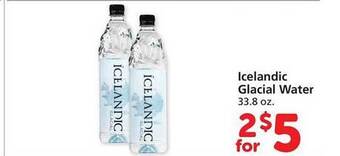 Safeway Icelandic glacial water offer