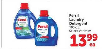 Safeway Persil laundry detergent offer