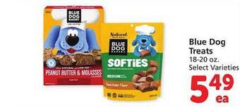 Safeway Blue dog treats offer