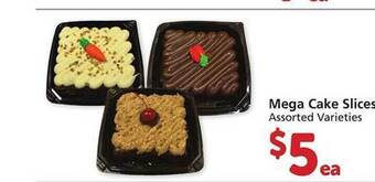 Safeway Mega cake slices offer